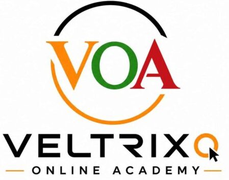 Veltrixo Academy Logo